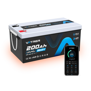 Vatrer 24V 200Ah Self-heating