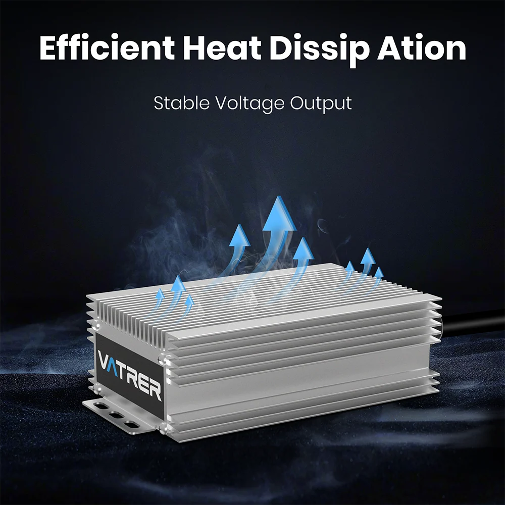 Vatrer 36V to 12V Converter Efficient Heat