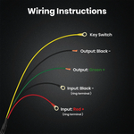Vatrer 48V/72V to 12V Converter Wiring Instructions