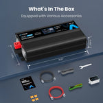 Vatrer 3000W Pure Sine Wave Inverter with Various Accessories