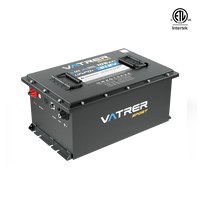 Vatrer 48V 105Ah UTV lithium battery with LiFePO4 cells