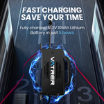fast charging 48V golf cart battery