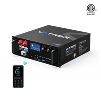 Vatrer 48V (51.2V) 100Ah Server Rack Lithium Battery With WiFi
